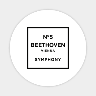 Funny Ludwig van Beethoven Parody 5th Symphony Magnet